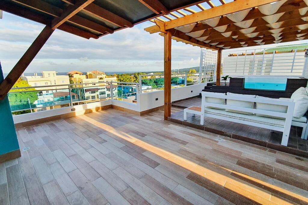 Apart. Bbq, Jacuzzi Y Vista Al Mar, 4Hb/Ac. Daire Barahona Dış mekan fotoğraf